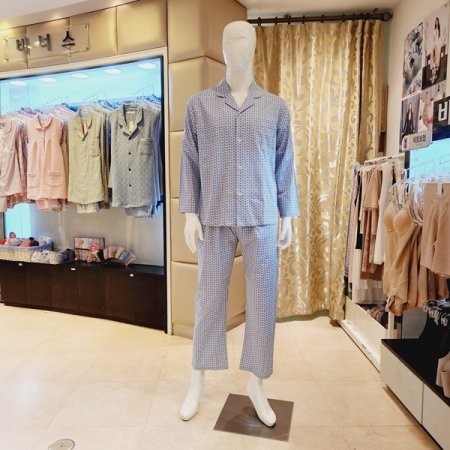 카라넥 부엉이나염 남자 면파자마