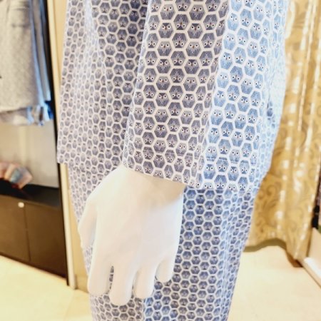 카라넥 부엉이나염 남자 면파자마