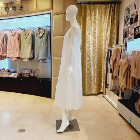 부드러운 아사면100 원피스파자마