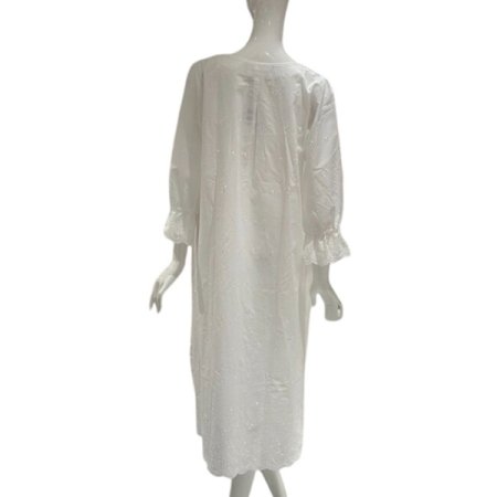 아사면 스퀘어넥 원피스 파자마