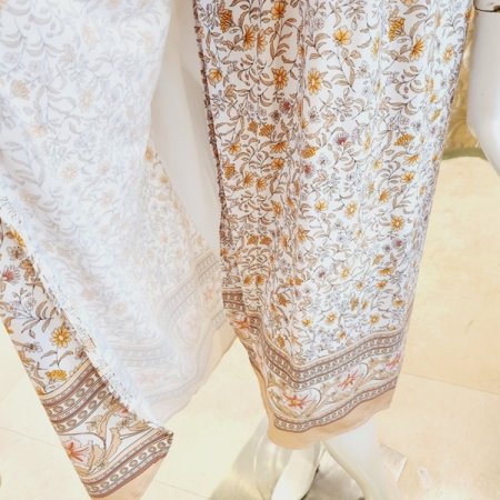 스판 꽃 보더나염 골프가운