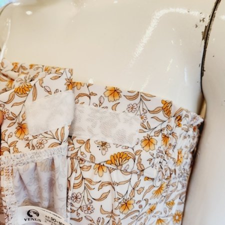 스판 꽃 보더나염 골프가운