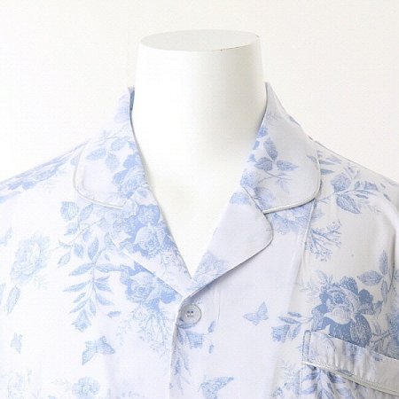 플라워프린트 초경량 남성 파자마