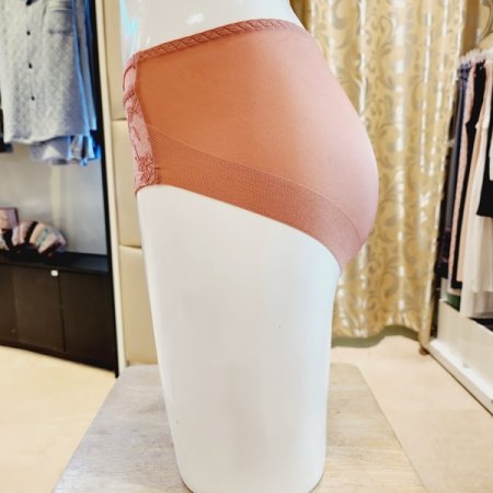 오르화 앞 시스루 레이스 헴라인팬티