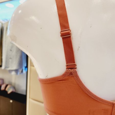 C컵 오르화 노와이어브라 헴팬티세트