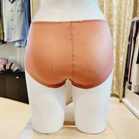 C컵 오르화 노와이어브라 헴팬티세트