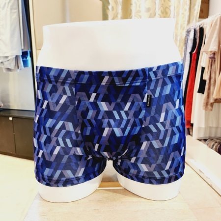 남성 폴리 스판 드로즈팬티 2택1