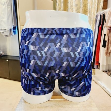 남성 폴리 스판 드로즈팬티 2택1