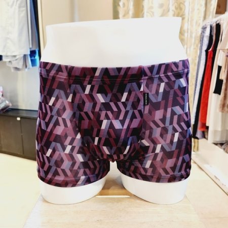 남성 폴리 스판 드로즈팬티 2택1