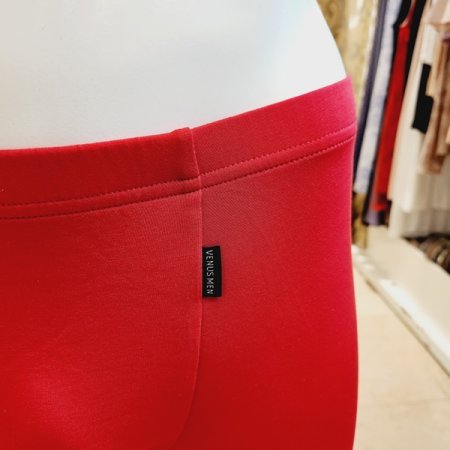 남성 빨간색 면 모달 드로즈팬티