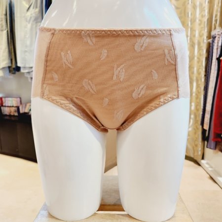 탄탄한 사틴원단 물결헴 여성팬티