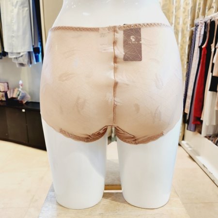 탄탄한 사틴원단 물결헴 여성팬티