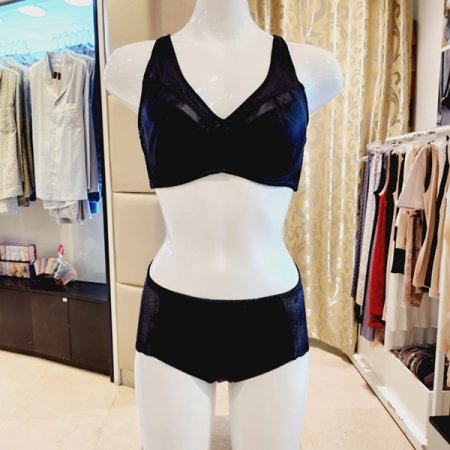 보정 풀사이드 패드브라 팬티세트 A컵