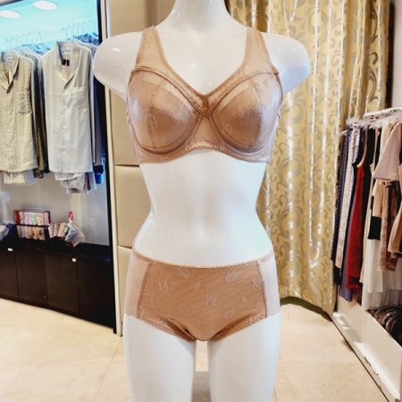 B컵 풀사이드 패드 보정브라 팬티세트