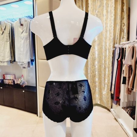 C컵 풀사이드 보정 패드브라 팬티세트