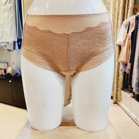 모달 힙레이스 밑위높은 여성팬티