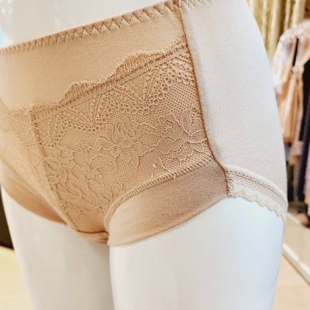 모달 힙레이스 밑위높은 여성팬티