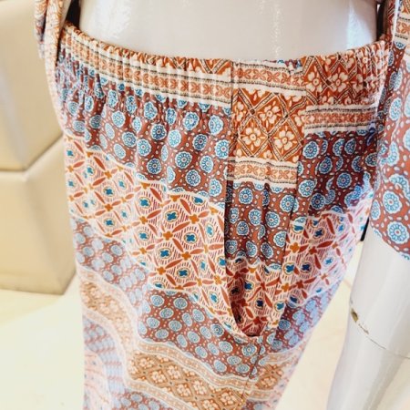 스판 에스닉나염 여성 홈웨어세트