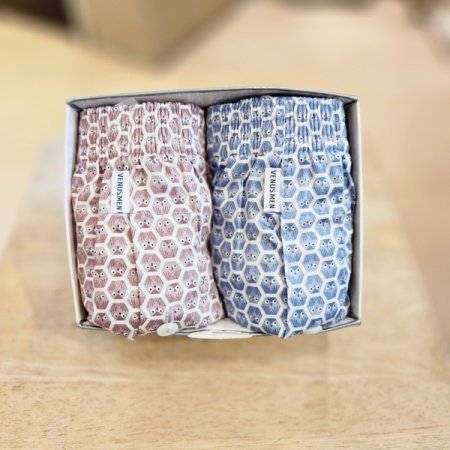 2종세트 부엉이나염 면 매직 망트렁크