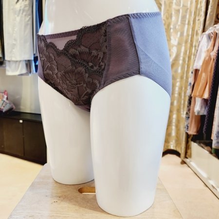 앞 레이스포인트 여성 헴라인팬티