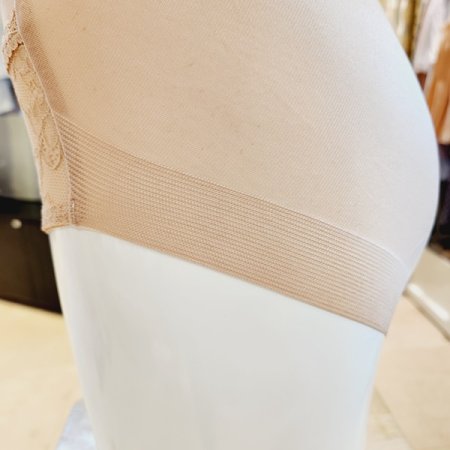 스트레치 망 자카드 헴라인팬티