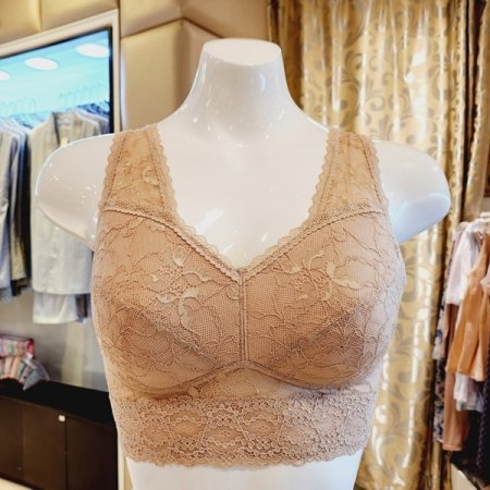 스트레치 망 자카드 브라탑 란쥬