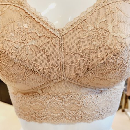 스트레치 망 자카드 브라탑 란쥬