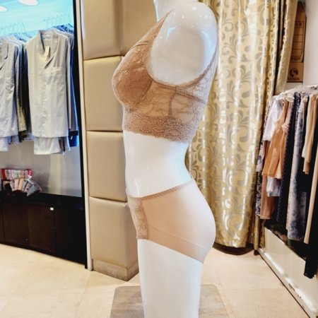 레이스 브라탑 란쥬 팬티세트