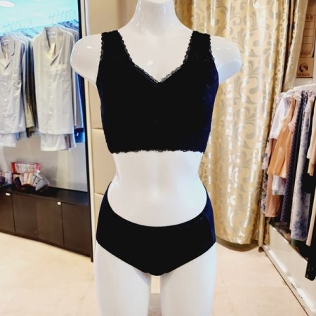 레이스 브라탑 란쥬 팬티세트