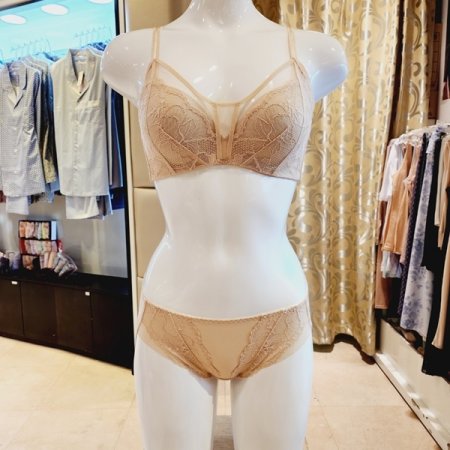 AB샤인블로썸 몰드브라 헴팬티세트