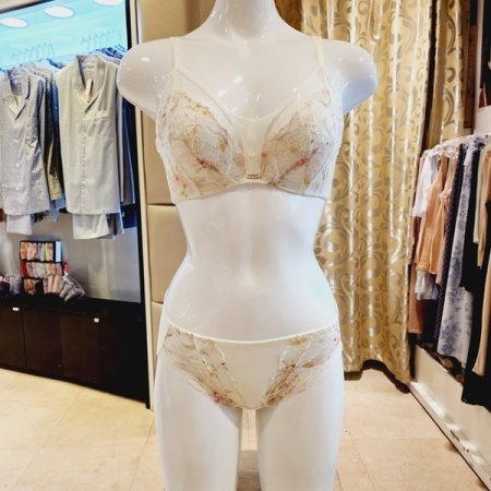 25SS샤인블로썸 AB컵 헴팬티세트