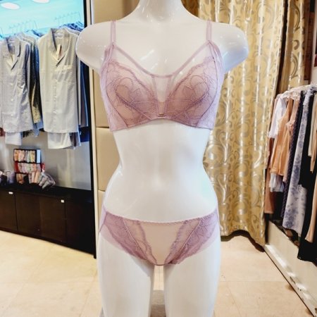 25SS샤인블로썸 AB컵 헴팬티세트