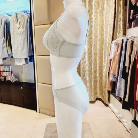 CD컵 샤인블로썸브라 헴팬티세트