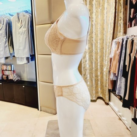 AB컵 샤인블로썸브라 레이스팬티세트