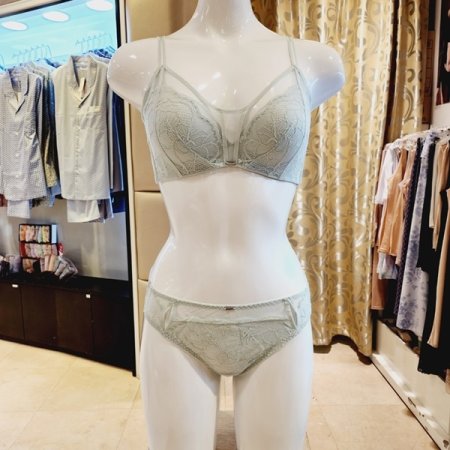 AB컵 샤인블로썸브라 레이스팬티세트