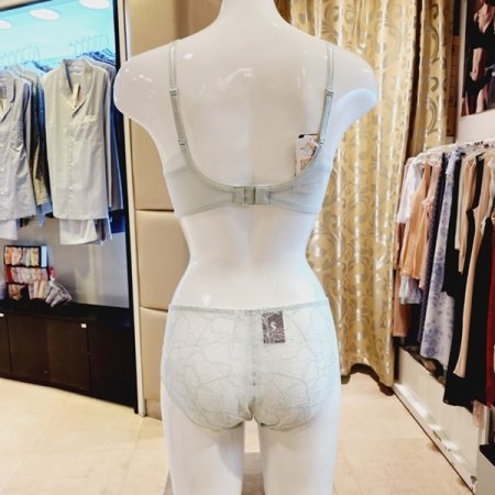 AB컵 샤인블로썸브라 레이스팬티세트