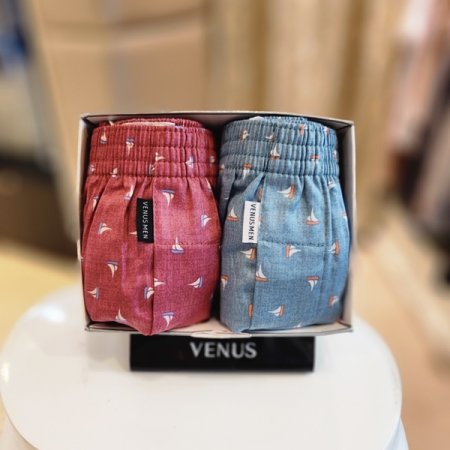 요트나염 면 남자트렁크 2종세트