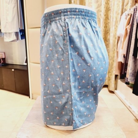 요트나염 면 남자트렁크 2종세트