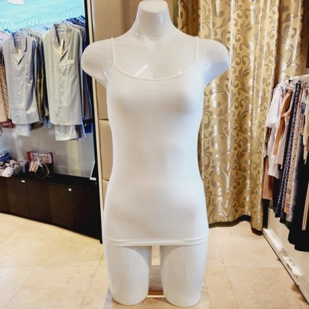 면200수 2합 스판 여성 끈런닝