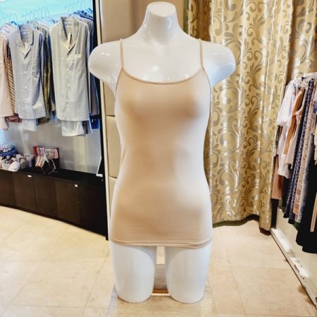 면200수 2합 스판 여성 끈런닝