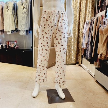 면 체리 곰돌이나염 남성 홈바지