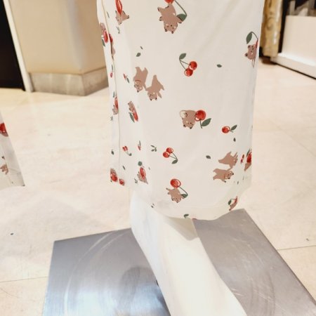 면 체리 곰돌이나염 남성 홈바지