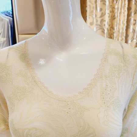 여성 화사한 모달번아웃 반팔런닝