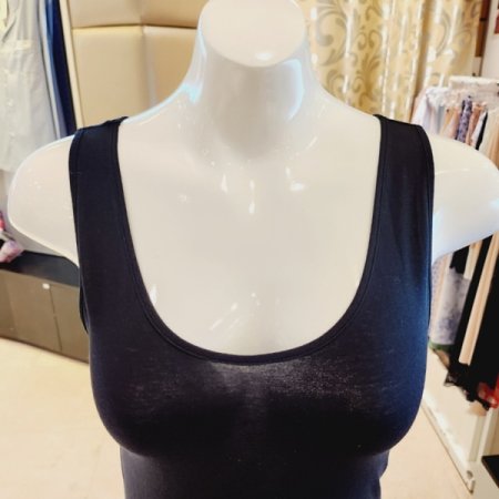 비너스 블랙 스판 여성 런닝