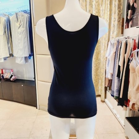 비너스 블랙 스판 여성 런닝