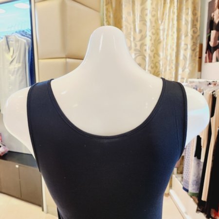 비너스 블랙 스판 여성 런닝