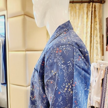 카라넥 잔꽃나염 남자 파자마세트