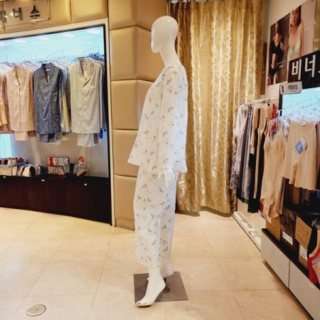 러블리 꽃나염 면도비 여성잠옷세트