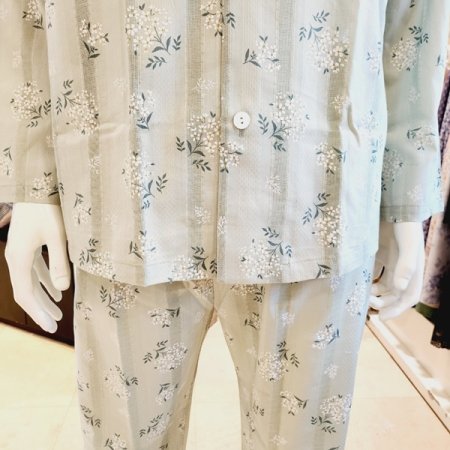 남성 면 도비 파자마세트