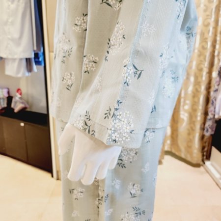 남성 면 도비 파자마세트